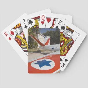 Israëlisch luchtmachtmuseum pokerkaarten