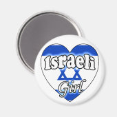 Israëlisch meisje magneet (Voorkant / Achterkant)