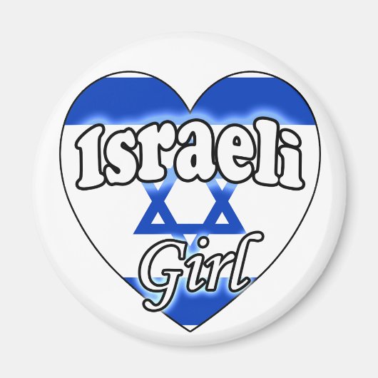 Israëlisch meisje magneet (Voorkant)