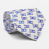 Israëlisch Nationaal Patriot Stropdas (Opgerold)