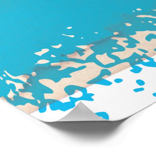 Israëlisch  Poster van vakantie (Hoek)