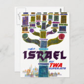  Israëlisch reizen Briefkaart (Voorkant / Achterkant)