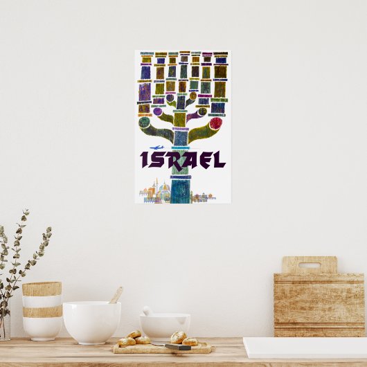  Israëlisch reizen Poster (Keuken)