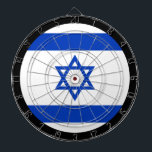 Israëlisch vlaggendartboard en Israëlisch spelbord Dartbord<br><div class="desc">Dartboard: Israëlisch-Israëlisch vlagdonker, familiekleeuws - houd van mijn land, zomerspelen, feestdag, vaders dag, verjaardagsfeest, universiteitsstudenten/sportfans</div>