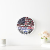 Israëlische Amerikaanse Amerikaanse Amerikaanse Am Ronde Klok (Huis)