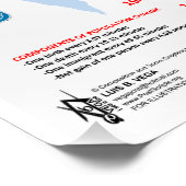 israëlische bevolkingsindex perfect poster (Hoek)