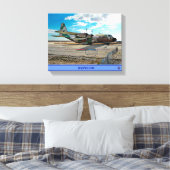Israëlische C-130H Karnaf Canvas Afdruk (Insitu (Slaapkamer))