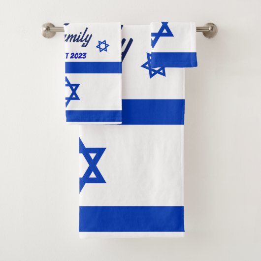 Israëlische Gebeurtenis Bad Handdoek (Insitu)