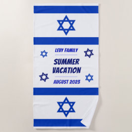 Israëlische Gebeurtenis Strandlaken