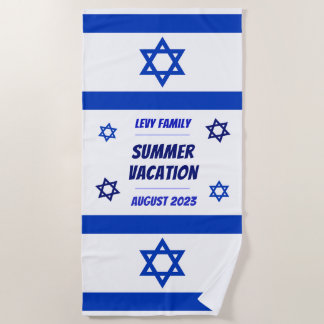 Israëlische Gebeurtenis Strandlaken