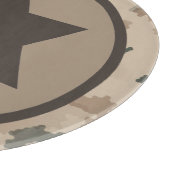 Israëlische IAF Star van David Roundel - woestijn Snijplank (Hoek)