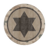 Israëlische IAF Star van David Roundel - woestijn Snijplank (Voorkant)