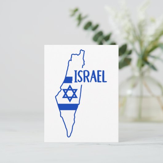 Israëlische kaart (Staand voorkant)