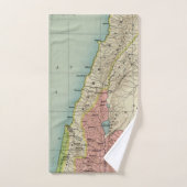 Israëlische kaart bad handdoek (Handdoek)
