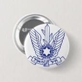 Israëlische luchtmacht Emblem Ronde Button 5,7 Cm (Voorkant /achterkant)