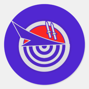 ISRAËLISCHE LUCHTMACHT ESKADER RONDE STICKER