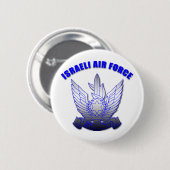 Israëlische luchtmacht ronde button 5,7 cm (Voorkant /achterkant)