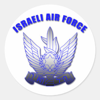 Israëlische luchtmacht ronde sticker