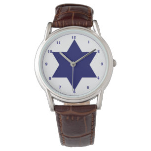 Israëlische luchtmacht Roundel Wrist Watch Horloge