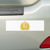 Israëlische marine bumpersticker (Op auto)