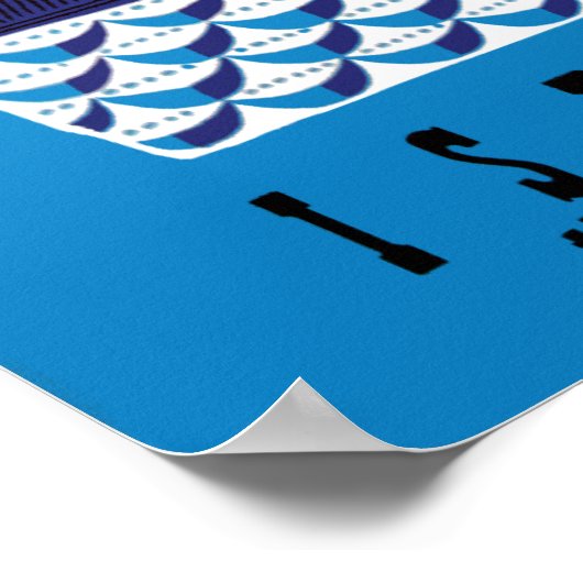 Israëlische reisposter poster (Hoek)