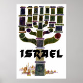Israëlische reisposter poster (Voorkant)