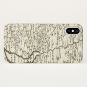 Israëlische stammen - Antiek kaart van beloofde gr Case-Mate iPhone Case (Achterkant (horizontaal))