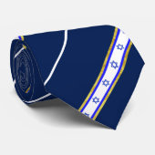 Israëlische streekvlag stropdas (Opgerold)