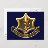 Israëlische strijdkrachten briefkaart (Voorkant / Achterkant)