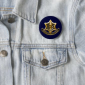 Israëlische strijdkrachten ronde button 5,7 cm (In situ)
