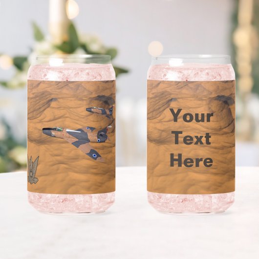 Israëlische superbendes over de woestijn blikvorm glas (Insitu (Huwelijk))