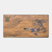 Israëlische superbendes over de woestijn bureaumat (Voorkant)