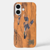 Israëlische superbendes over de woestijn Case-Mate iPhone case (Achterkant)