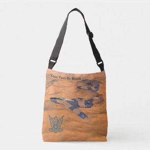 Israëlische superbendes over de woestijn crossbody tas