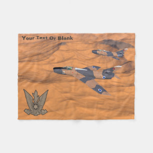 Israëlische superbendes over de woestijn fleece deken