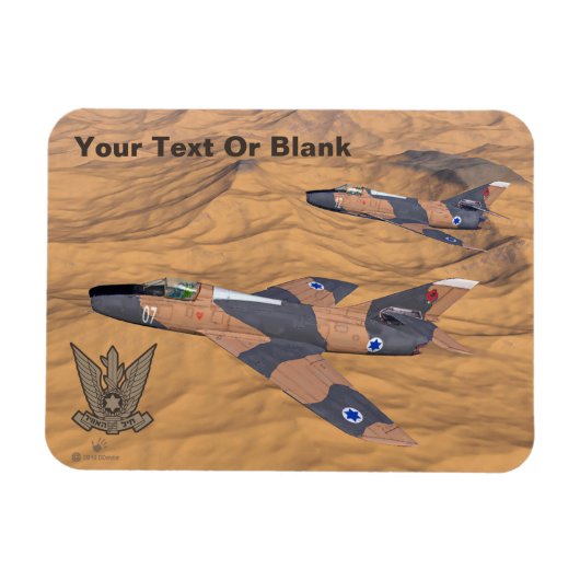 Israëlische superbendes over de woestijn magneet (Horizontaal)