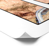 Israëlische tekstfoto poster (Hoek)