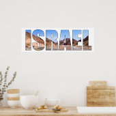 Israëlische tekstfoto poster (Keuken)