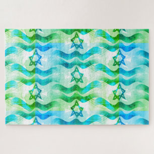 Israëlische vlag 1014 stuks legpuzzel