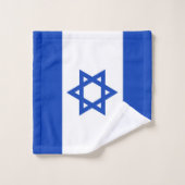 Israëlische vlag bad handdoek (Wasdoekje)