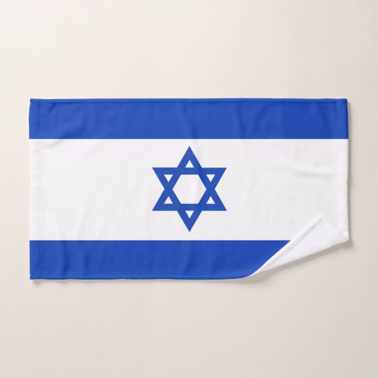 Israëlische vlag bad handdoek (Handdoek)