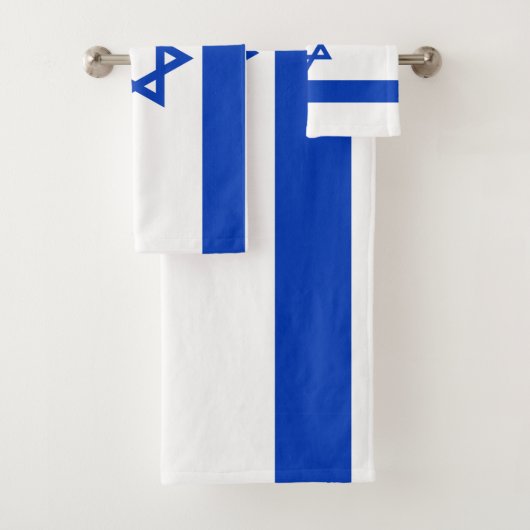 Israëlische vlag bad handdoek (Insitu)
