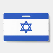 Israëlische vlag badge (Achterkant)