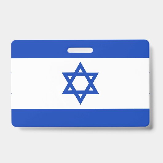 Israëlische vlag badge (Voorzijde)