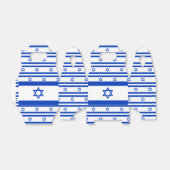 Israëlische vlag bedankdoosjes (Uitgevouwen)