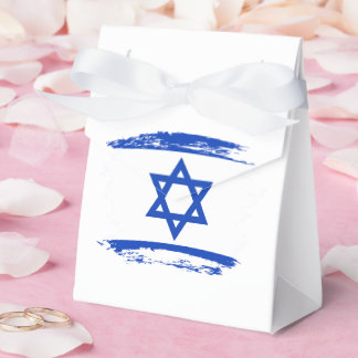 Israëlische vlag bedankdoosjes