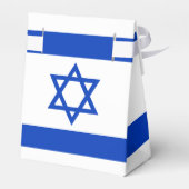 Israëlische vlag bedankdoosjes (Achterkant)