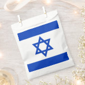 Israëlische vlag bedankzakje (Geknipt)