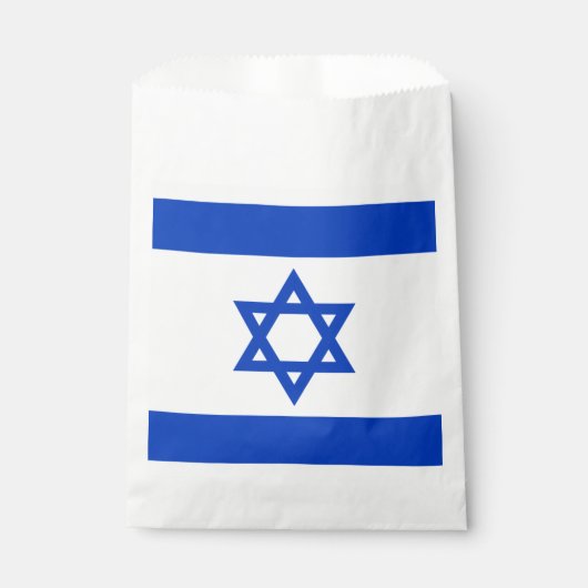 Israëlische vlag bedankzakje (Voorkant)