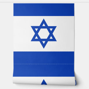 Israëlische vlag behang
